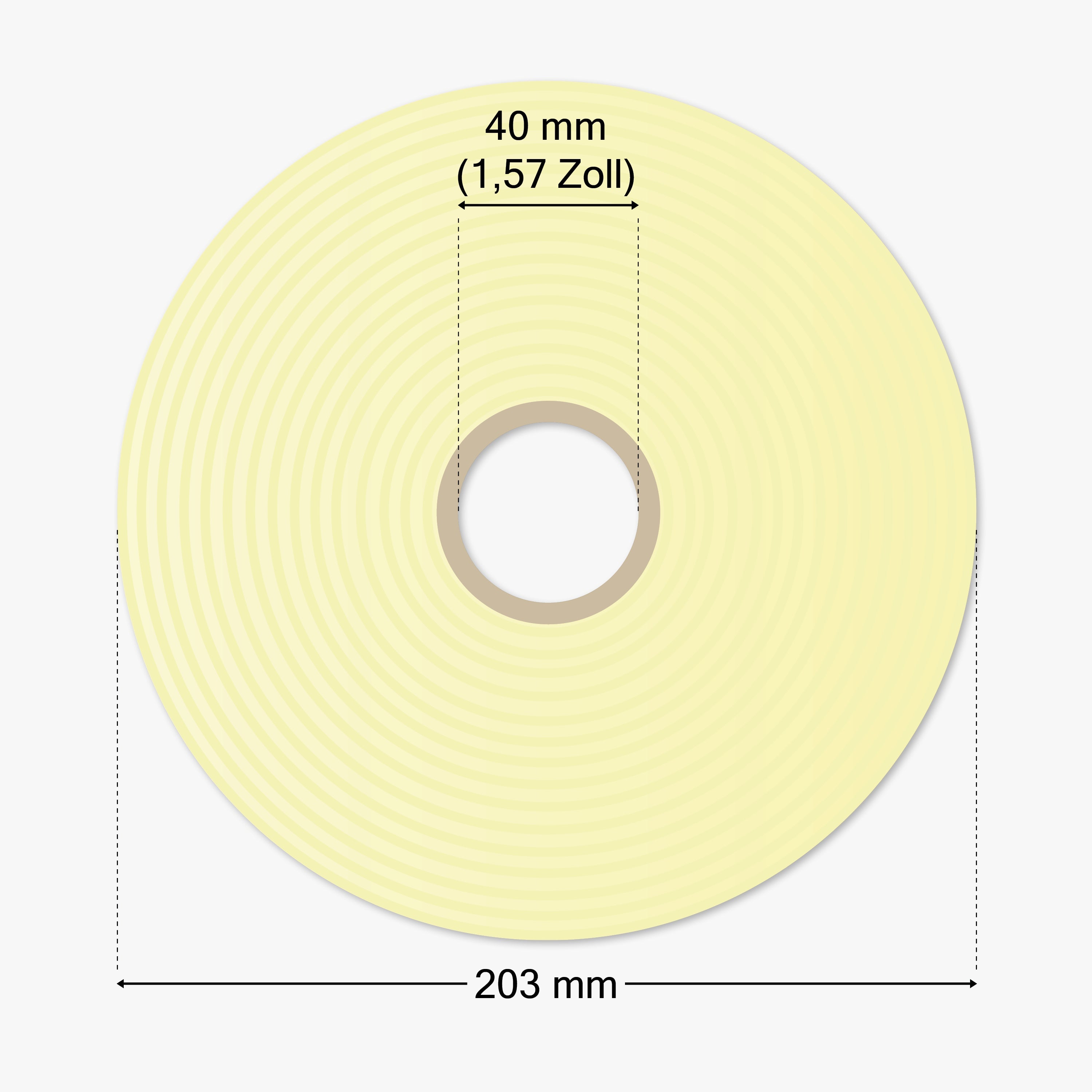 Versandetiketten, Thermopapier, 101,6 x 152,4 mm, 1,57 Zoll Kern, permanent haftend, weiß, 1.500 Etiketten pro Rolle