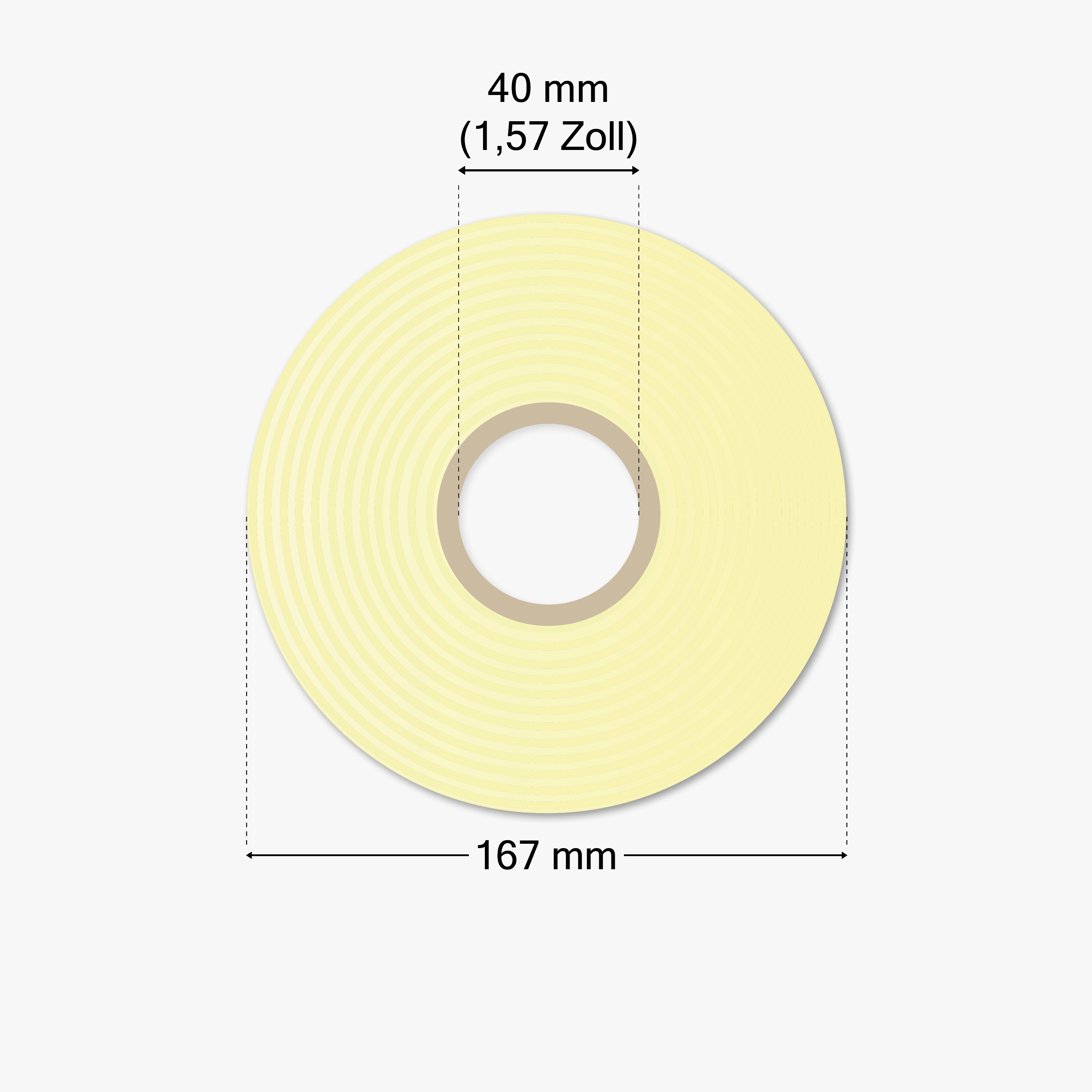 Thermo-Eco-Etiketten, Thermopapier, 105 x 148 mm, 1,57 Zoll Kern, permanent haftend, weiß, 1.000 Etiketten pro Rolle