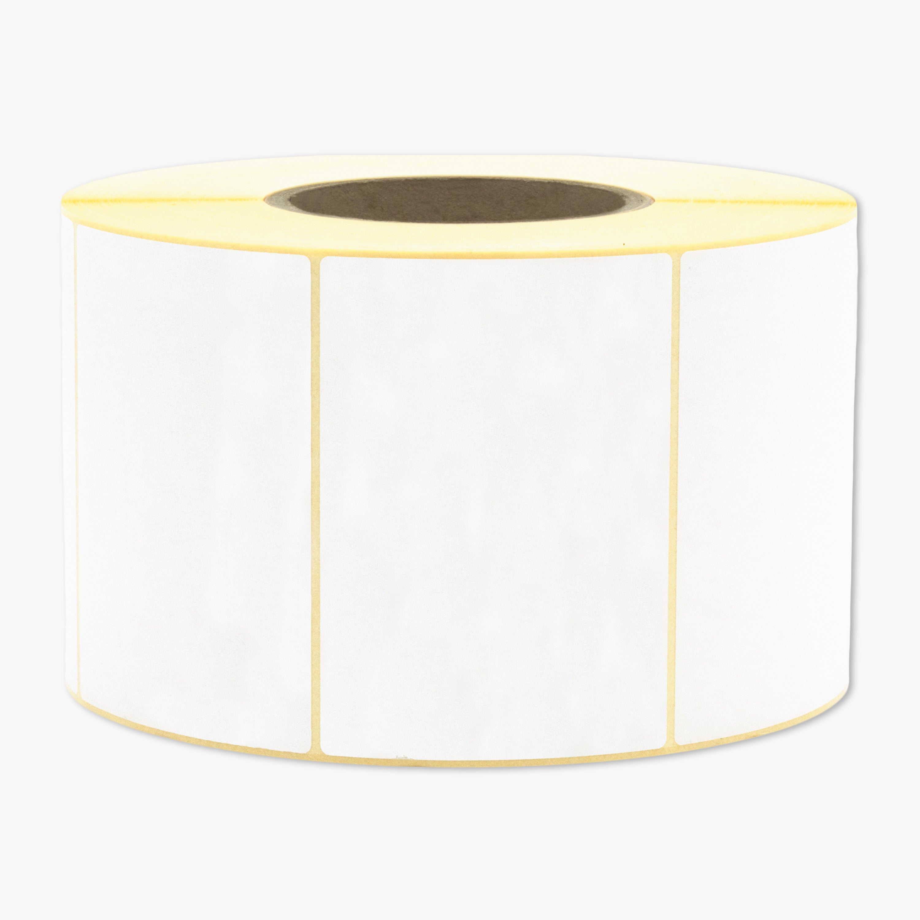 Thermotransfer-Etiketten, Papier, 104 x 74,2 mm, 3 Zoll Kern, permanent haftend, weiß, 1.968 Etiketten pro Rolle