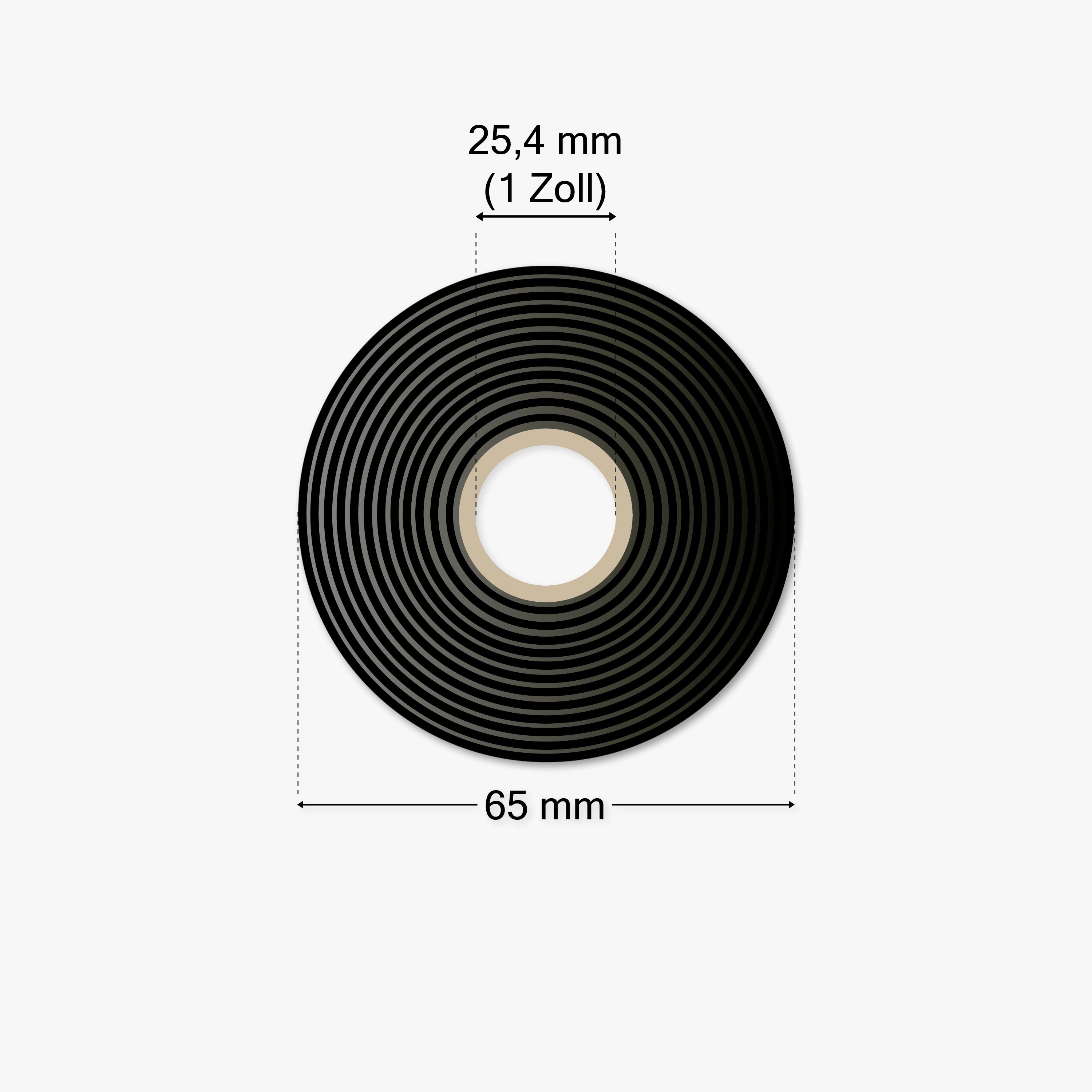 Wachs Farbband, 110 mm breit x 300 m Länge