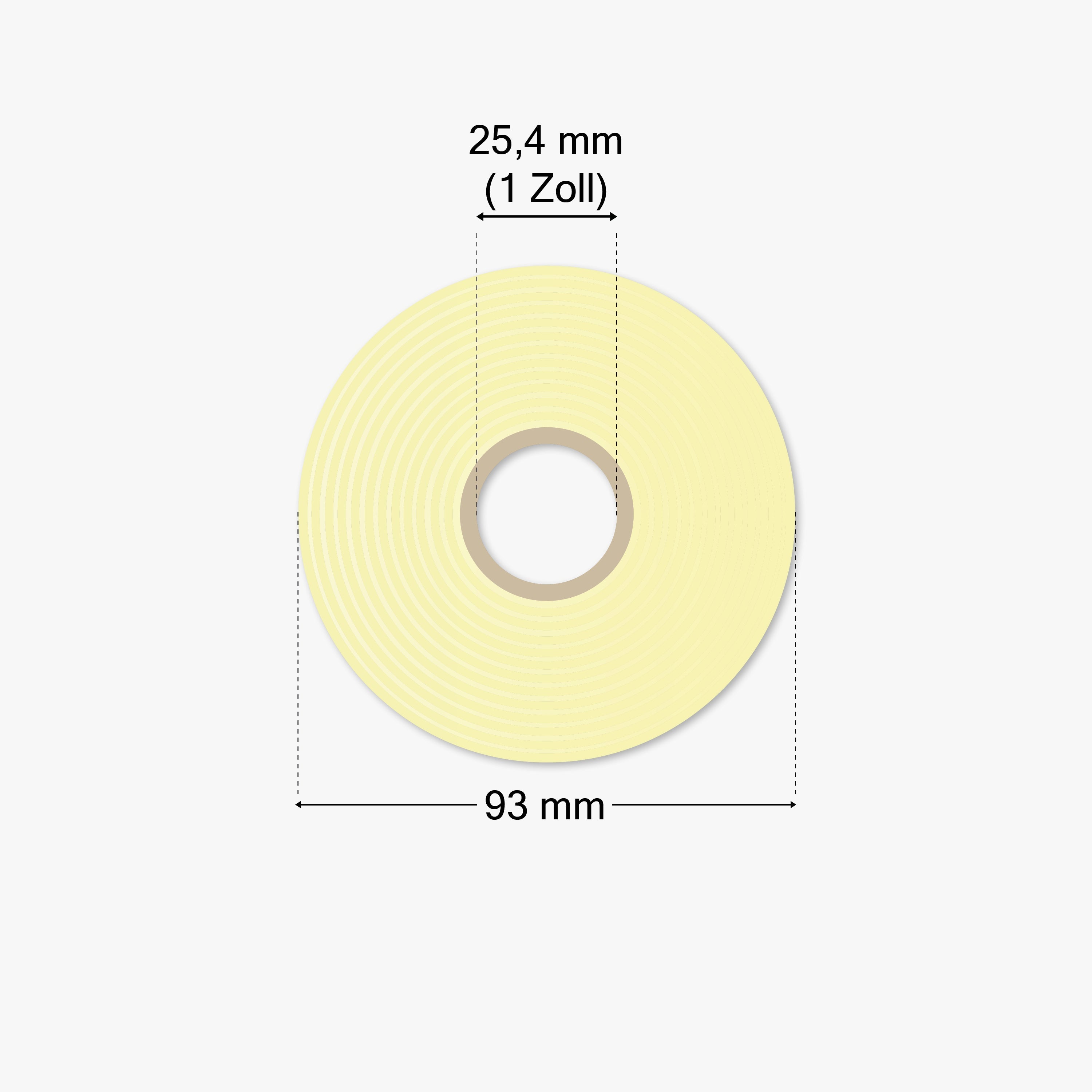 Versandetiketten, Thermopapier, 105 x 174,8 mm, 1 Zoll Kern, permanent haftend, weiß, 250 Etiketten pro Rolle
