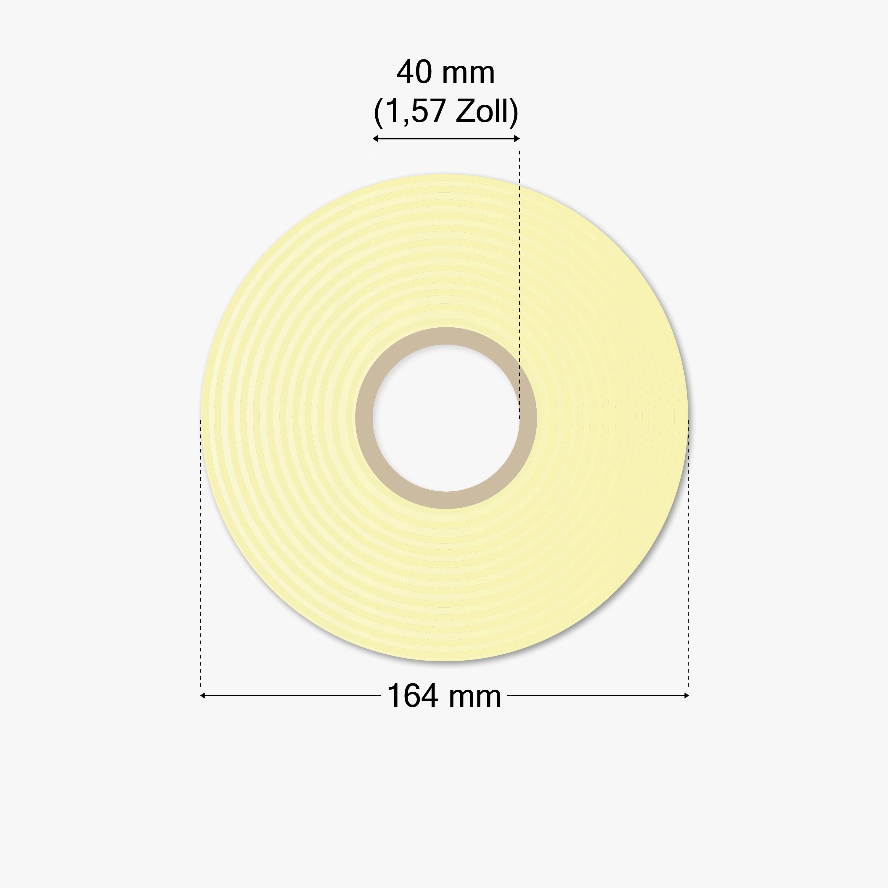 Thermo-Eco-Etiketten, Thermopapier, 101,6 x 152,4 mm, 1,57 Zoll Kern, permanent haftend, weiß, 950 Etiketten pro Rolle