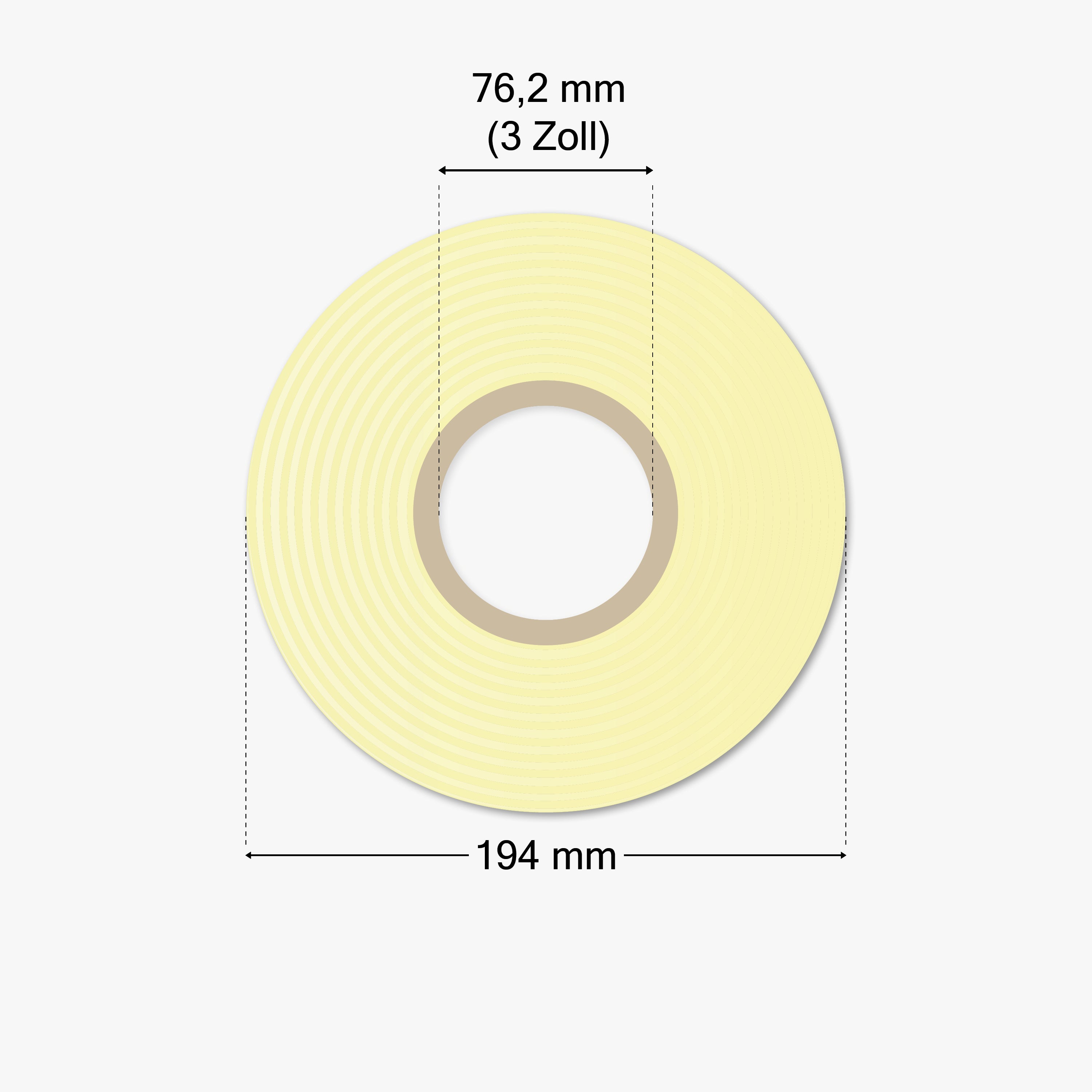 Thermo-Eco-Etiketten, Thermopapier, 100 x 150 mm, 3 Zoll Kern, permanent haftend, weiß, 1.200 Etiketten pro Rolle