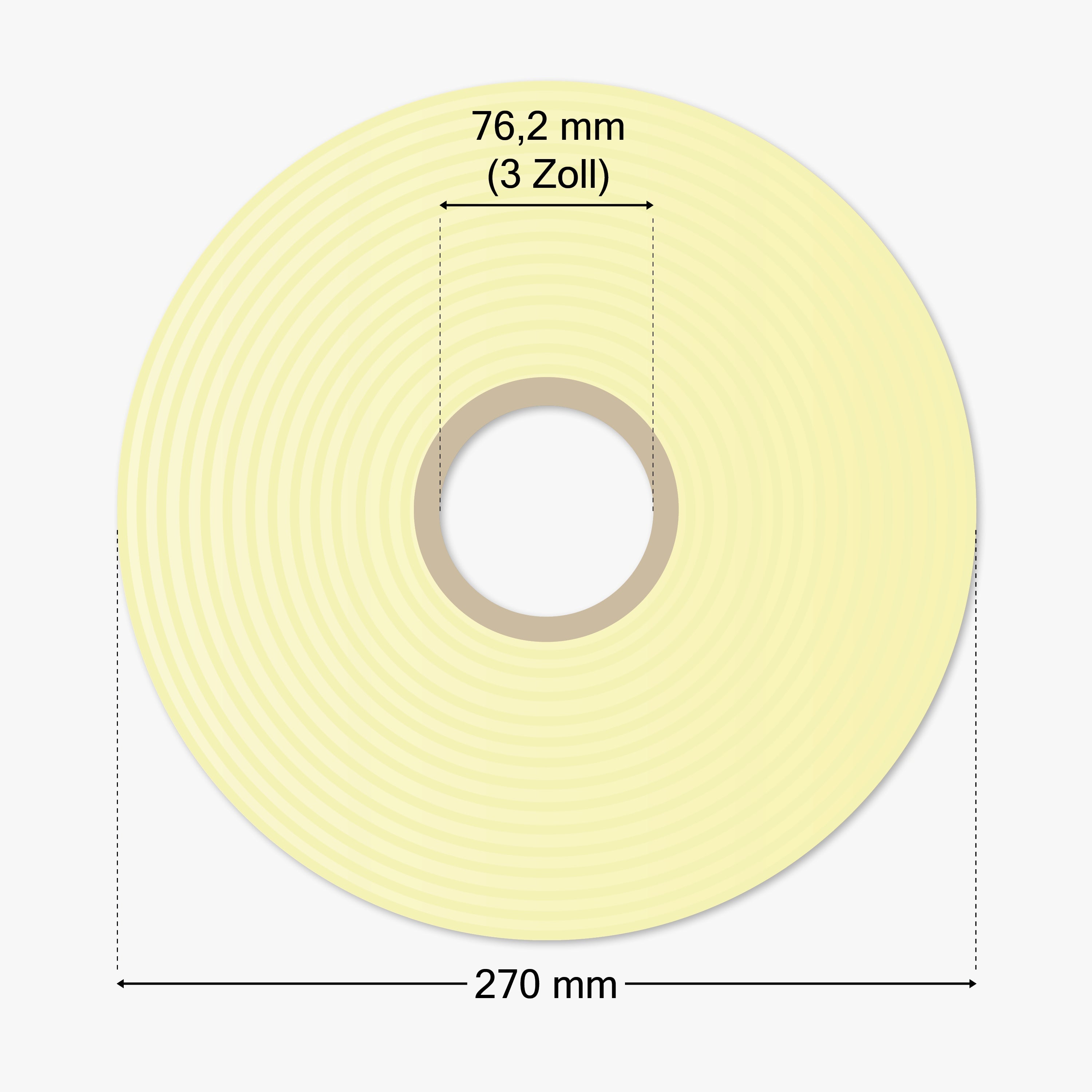Versandetiketten, Thermopapier, 148 x 210 mm, 3 Zoll Kern, permanent haftend, weiß,  2.115 Etiketten pro Rolle