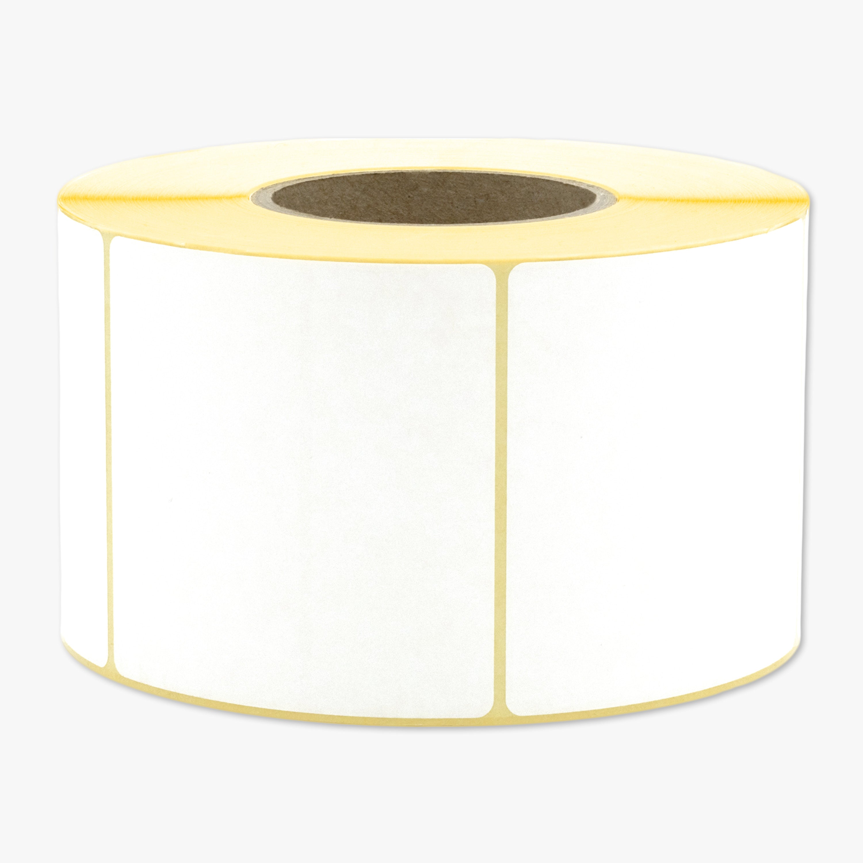 Thermotransfer-Etiketten, Papier, 102 x 99 mm, 3 Zoll Kern, permanent haftend, weiß, 1.476 Etiketten pro Rolle