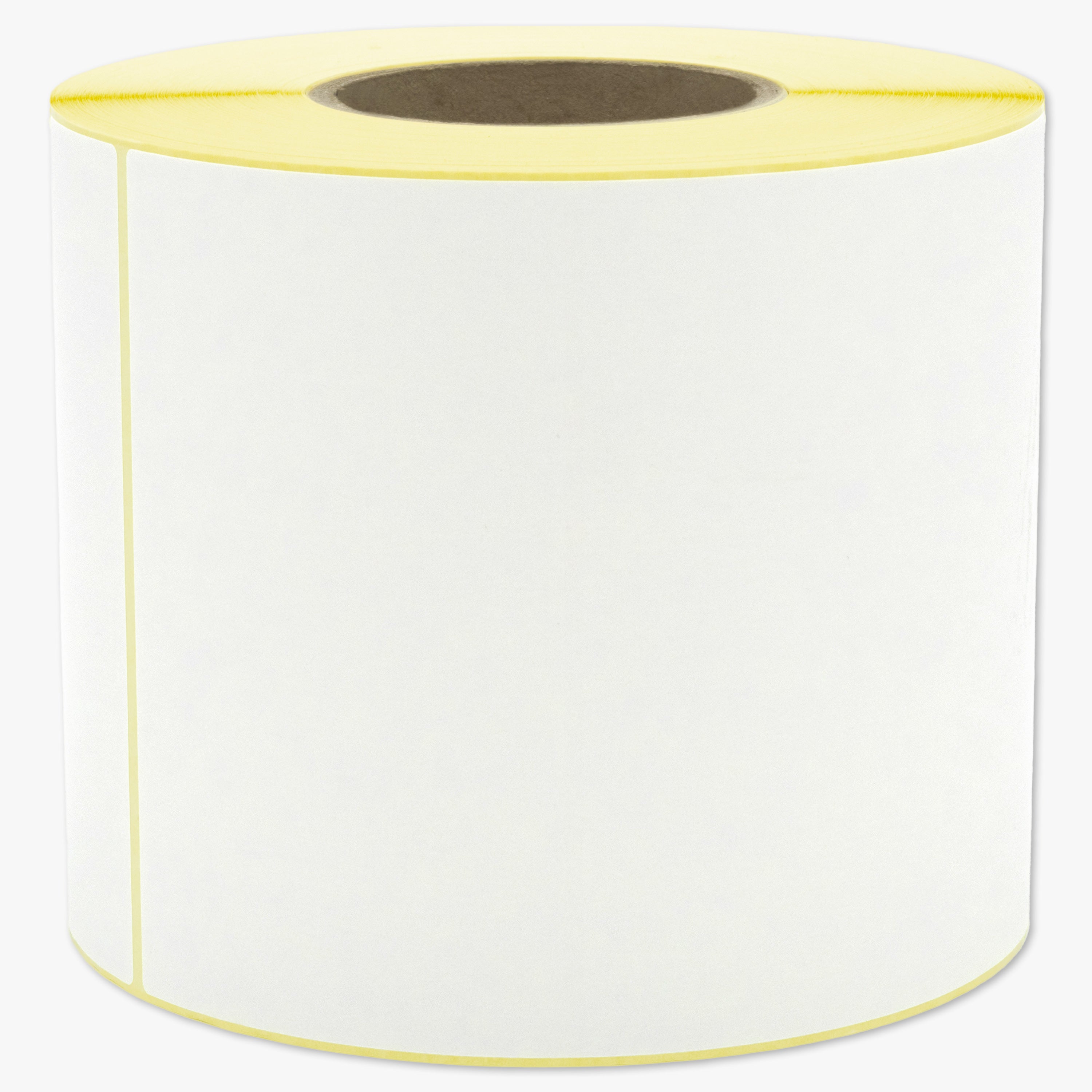 Thermotransfer-Etiketten Papier, 148 x 210 mm, 3 Zoll Kern, permanent haftend, weiß, 2.115 Etiketten pro Rolle